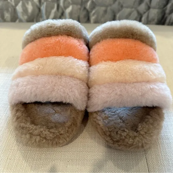UGG Fluff Yeah Ombré Slide Slippers