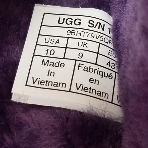 UGG Fluff Yeah Rainbow Slide Slippers Men's 10 NIB