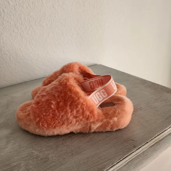 UGG Fluff Yeah Sheepskin Slide Slippers