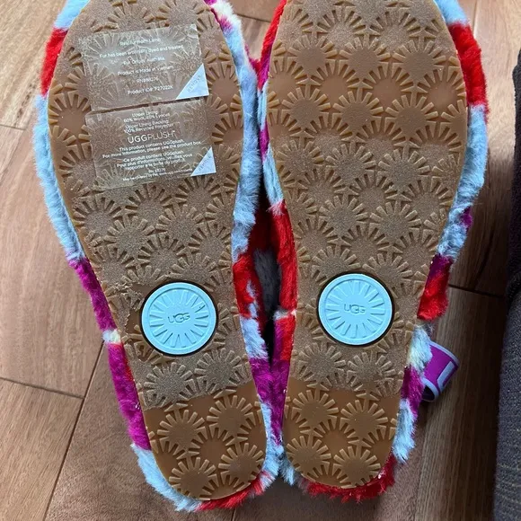 UGG Fluff Yeah Slide Multicolor Slippers/Sandals