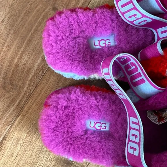 UGG Fluff Yeah Slide Multicolor Slippers/Sandals