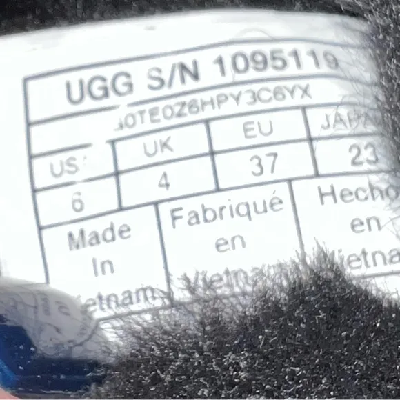 UGG Fluff Yeah Slide Slippers in Black
