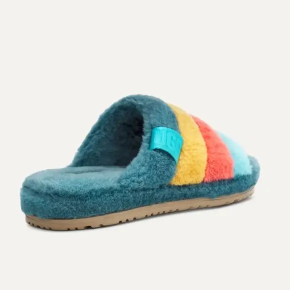 UGG Fluff You Stripes Slippers