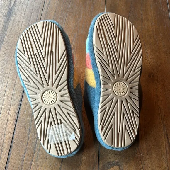 UGG Fluff You Stripes Slippers