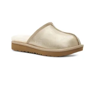 UGG Keegan Metallic UGGplush Faux Fur Lined Slippers