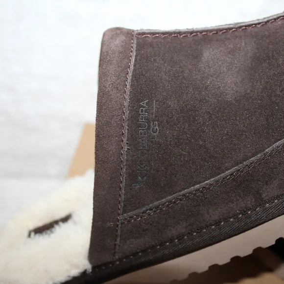 UGG KOOLABURRA MENS CLOG SLIDE SLIPPERS BROWN‎ NEW