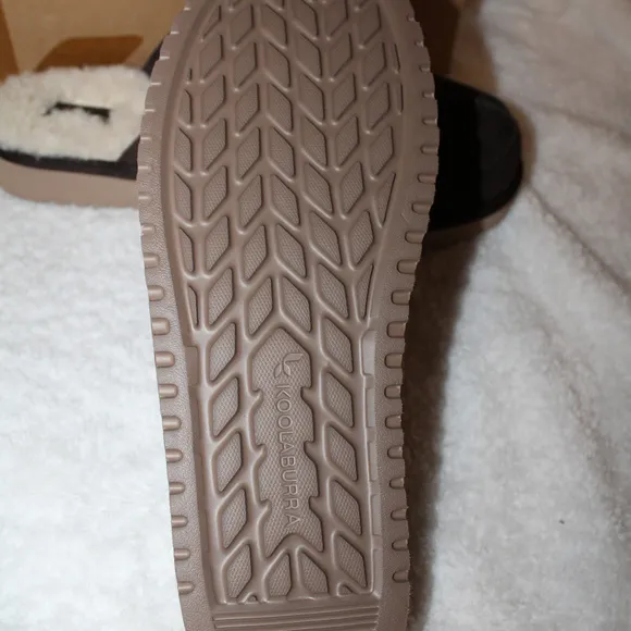 UGG KOOLABURRA MENS CLOG SLIDE SLIPPERS BROWN‎ NEW