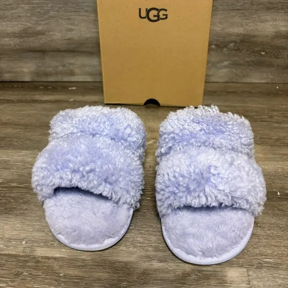 UGG | Maxi Curly Scuffetta Slippers In Save Blossom Purple NEW