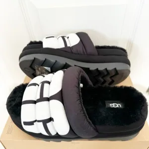 UGG Maxi Slide Logo Slide Slippers BRAND NEW SIZE 8