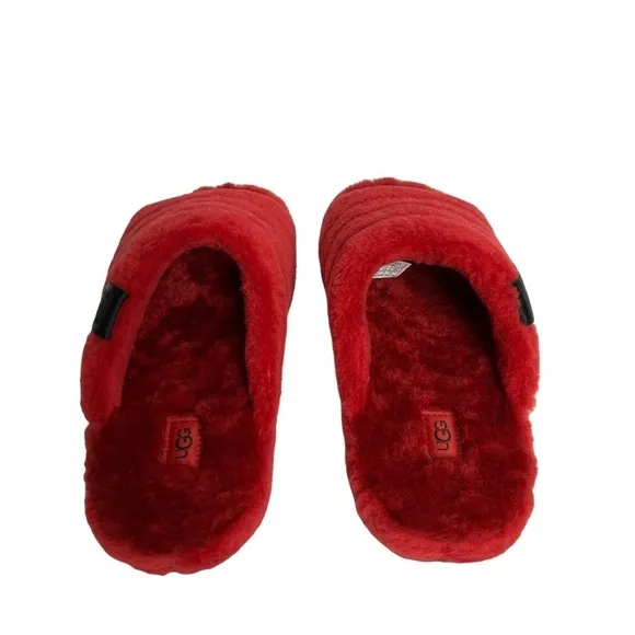 UGG Men’s Fluff You Slippers Samba Red