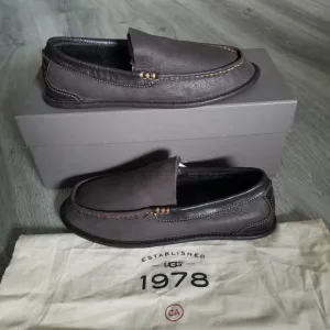 UGG Men's Lorne Leather Slippers.