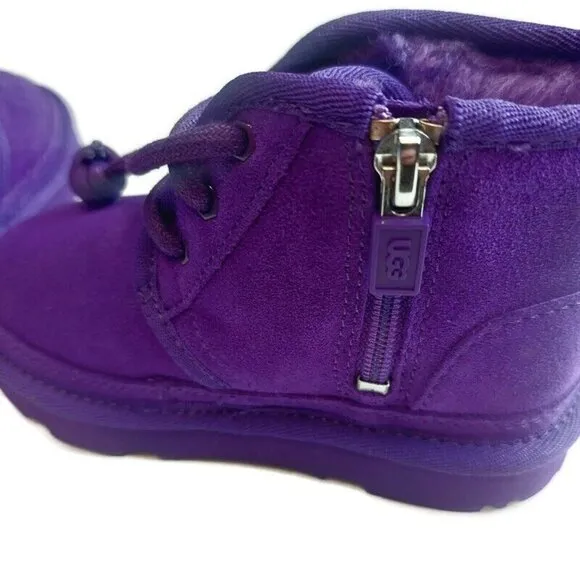 UGG Neumel II Ankle Chukka Boot Toddler Size 12 Age 5-6 Mussel Shell 1017320T