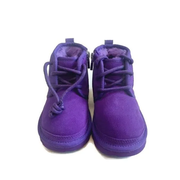 UGG Neumel II Ankle Chukka Boot Toddler Size 12 Age 5-6 Mussel Shell 1017320T