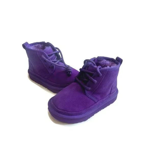 UGG Neumel II Ankle Chukka Boot Toddler Size 12 Age 5-6 Mussel Shell 1017320T