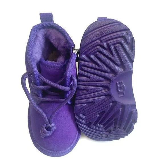 UGG Neumel II Ankle Chukka Boot Toddler Size 12 Age 5-6 Mussel Shell 1017320T