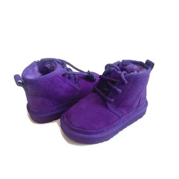 UGG Neumel II Ankle Chukka Boot Toddler Size 12 Age 5-6 Mussel Shell 1017320T