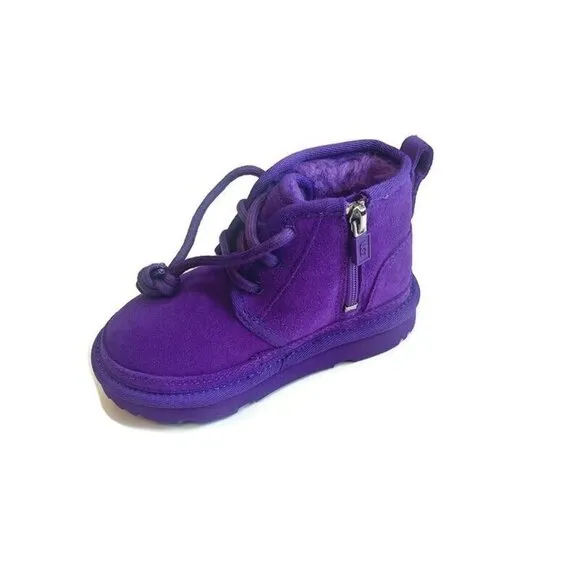 UGG Neumel II Ankle Chukka Boot Toddler Size 12 Age 5-6 Mussel Shell 1017320T