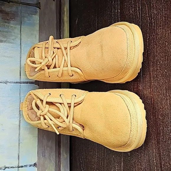 UGG Neumel Yellow Women’s Ankle Chukka Boots