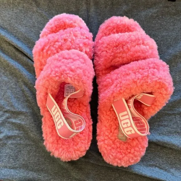 UGG Oh Fluffita Slide Platform Slippers