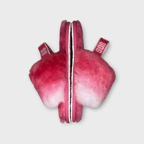 Ugg Pink Gradient Fluff Yeah Slide