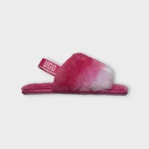 Ugg Pink Gradient Fluff Yeah Slide