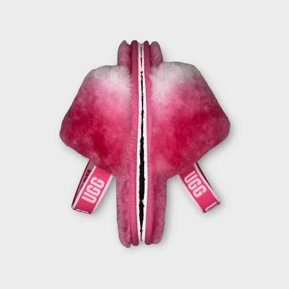 Ugg Pink Gradient Fluff Yeah Slide