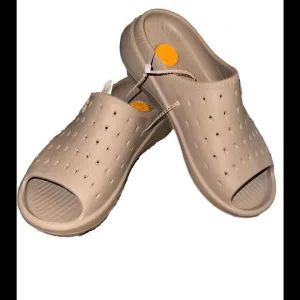 UGG Slide It Sandal Slip-On Casual Bone Tan Men sz 9