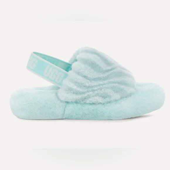 UGG T Fluff Yeah Wavy Slippers