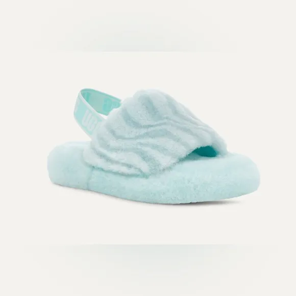 UGG T Fluff Yeah Wavy Slippers