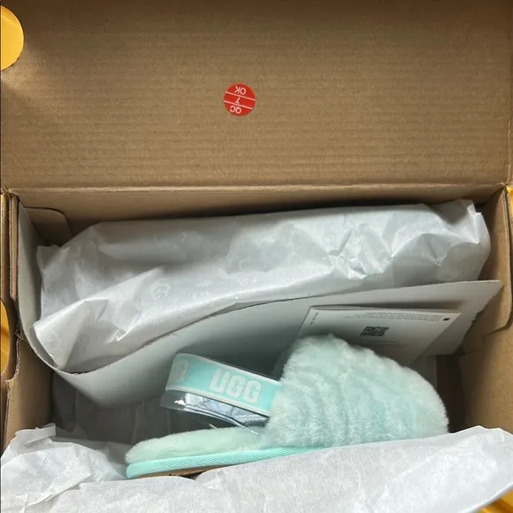 UGG T Fluff Yeah Wavy Slippers