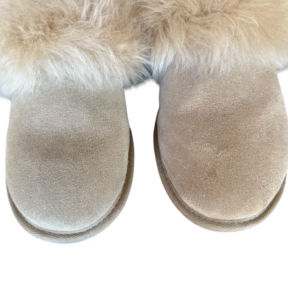 UGG Tan Scuff Sis House Slippers Women's Size 8