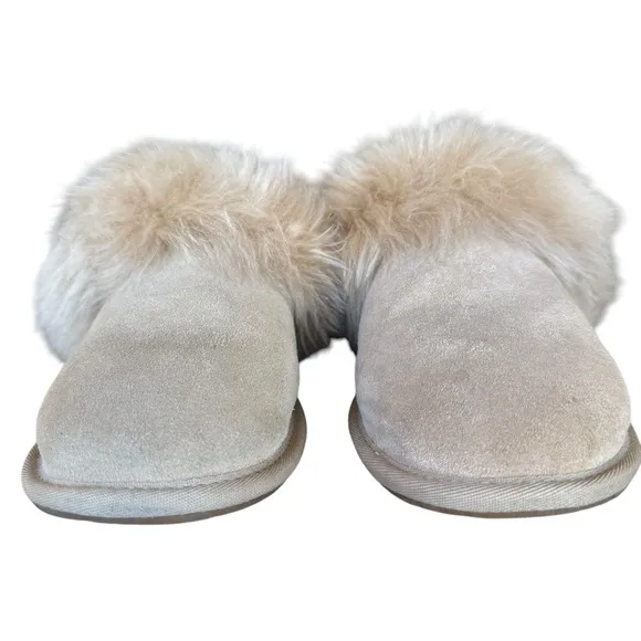 UGG Tan Scuff Sis House Slippers Women's Size 8