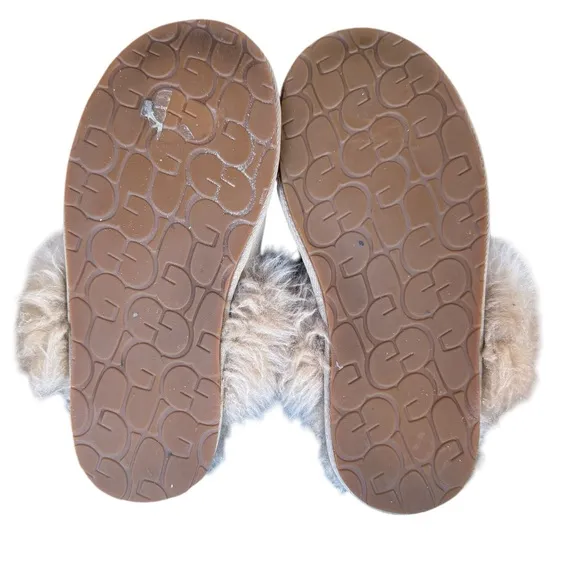 UGG Tan Scuff Sis House Slippers Women's Size 8