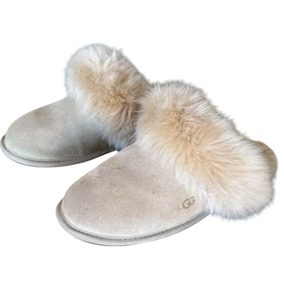 UGG Tan Scuff Sis House Slippers Women's Size 8