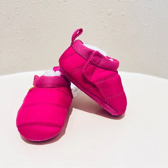 UGG Tasman LTA Baby Infant Pink Puffer Slippers/Sz:0-6M/NWT