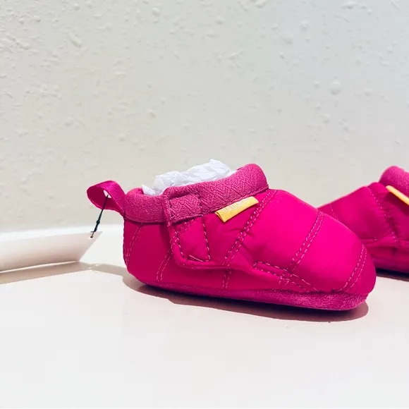 UGG Tasman LTA Baby Infant Pink Puffer Slippers/Sz:0-6M/NWT