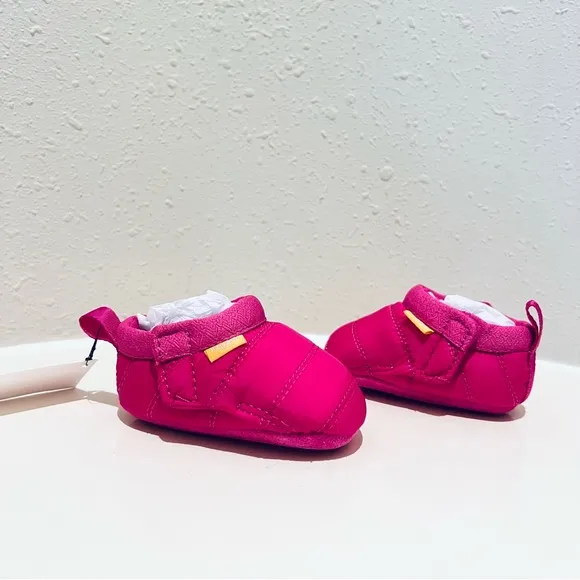 UGG Tasman LTA Baby Infant Pink Puffer Slippers/Sz:0-6M/NWT