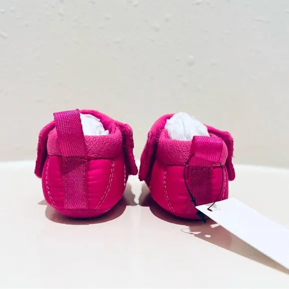 UGG Tasman LTA Baby Infant Pink Puffer Slippers/Sz:0-6M/NWT