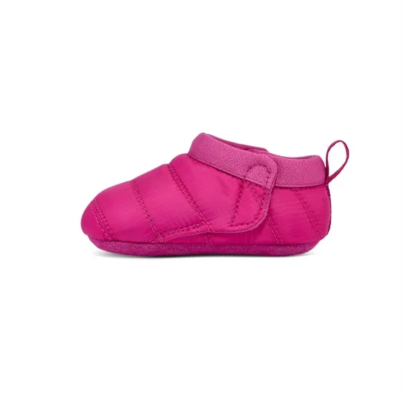 UGG Tasman LTA Baby Infant Pink Puffer Slippers/Sz:0-6M/NWT