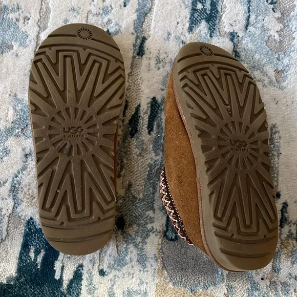 Ugg Tasman size 4 fur slip on shoes