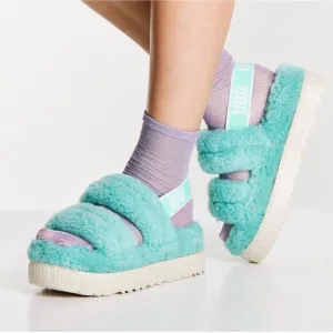 UGG Women’s Fluffita Slippers / Slide Sandals - size 7