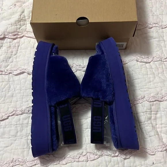 UGG disco sandals purple 9