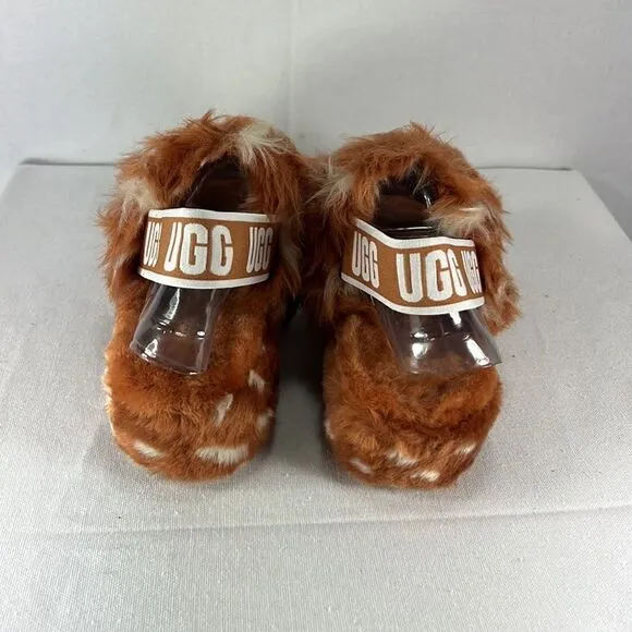 UGG Oh Yeah Spot Natural Slide Slippers Various