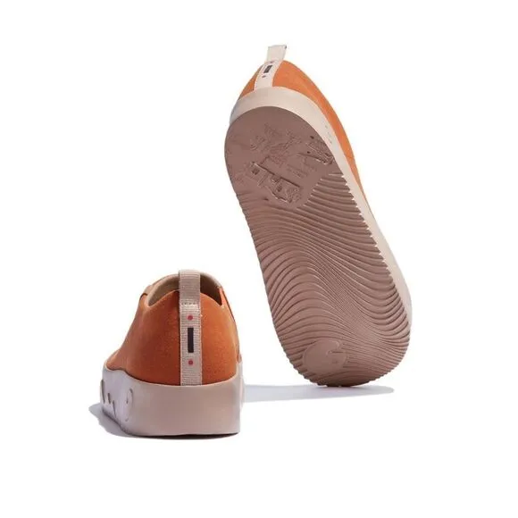 UIN Men's Travel Walking Shoes Casual Sneaker (Tsubaki Brown Toledo IX Men)