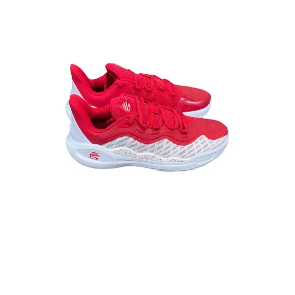UNDER ARMOUR Curry 11 Unisex 7.5 Male 9 Female Team Basketball Shoes RED