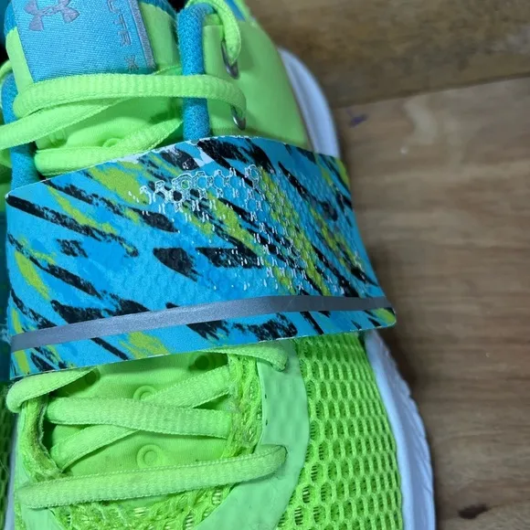Under Armour Flow FUTR X Womens Size 10 Basketball Shoes Sneakers Green Camo
