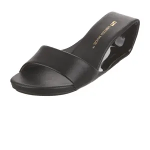 United Nude Black Mules Sleek Minimalist Design