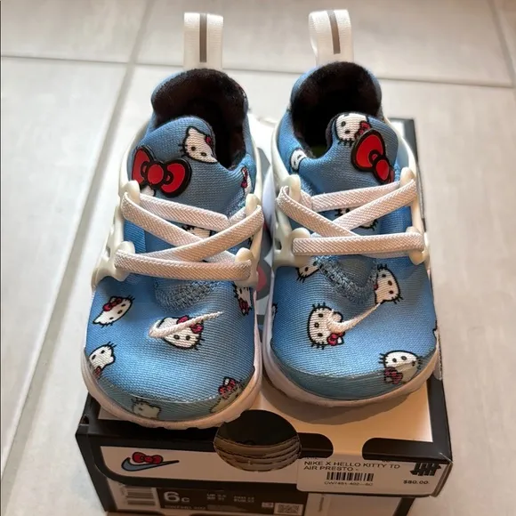 Used Nike Air Prestos TD Hello Kitty sz 6c