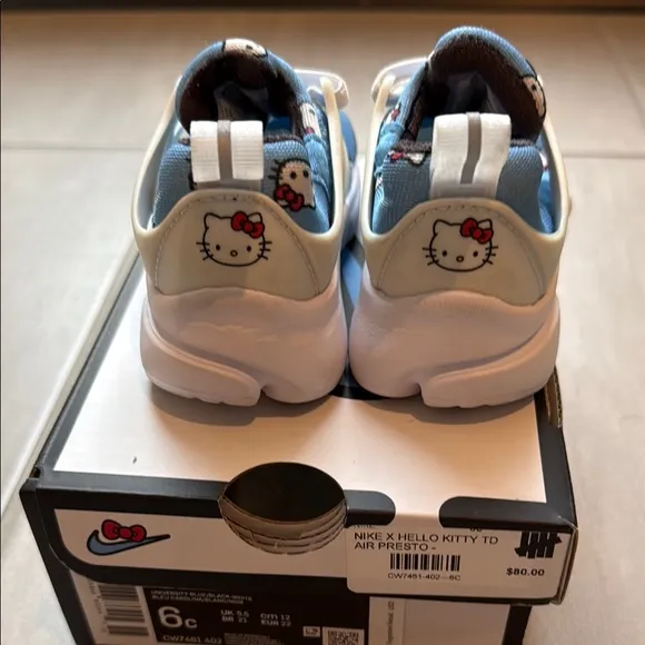 Used Nike Air Prestos TD Hello Kitty sz 6c