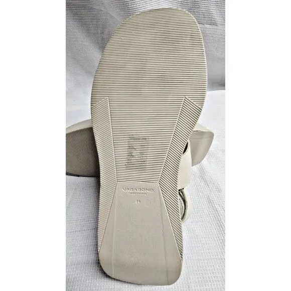 Vagabond Shoemakers Courtney Fisherman Flatform Off-White EU‎ 38/US Women's 8M